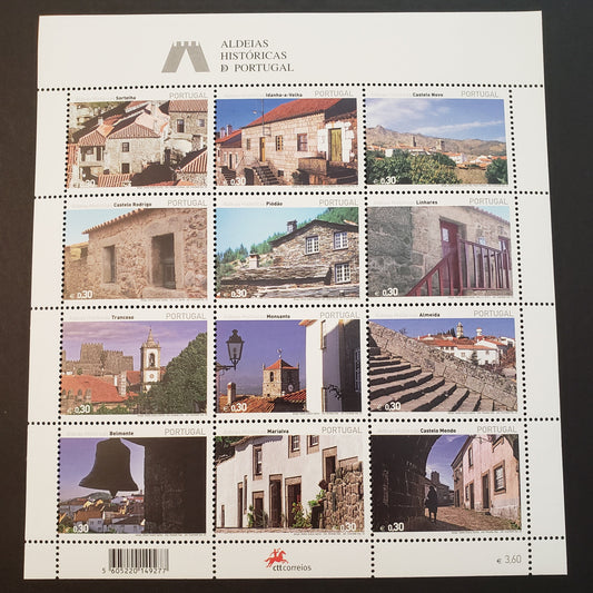 Lot 88 Portugal SC#2705 2005 Historic Village Issue, A VFNH Sheet Of 12, Click on Listing to See ALL Pictures, 2017 Scott Cat. $9.25