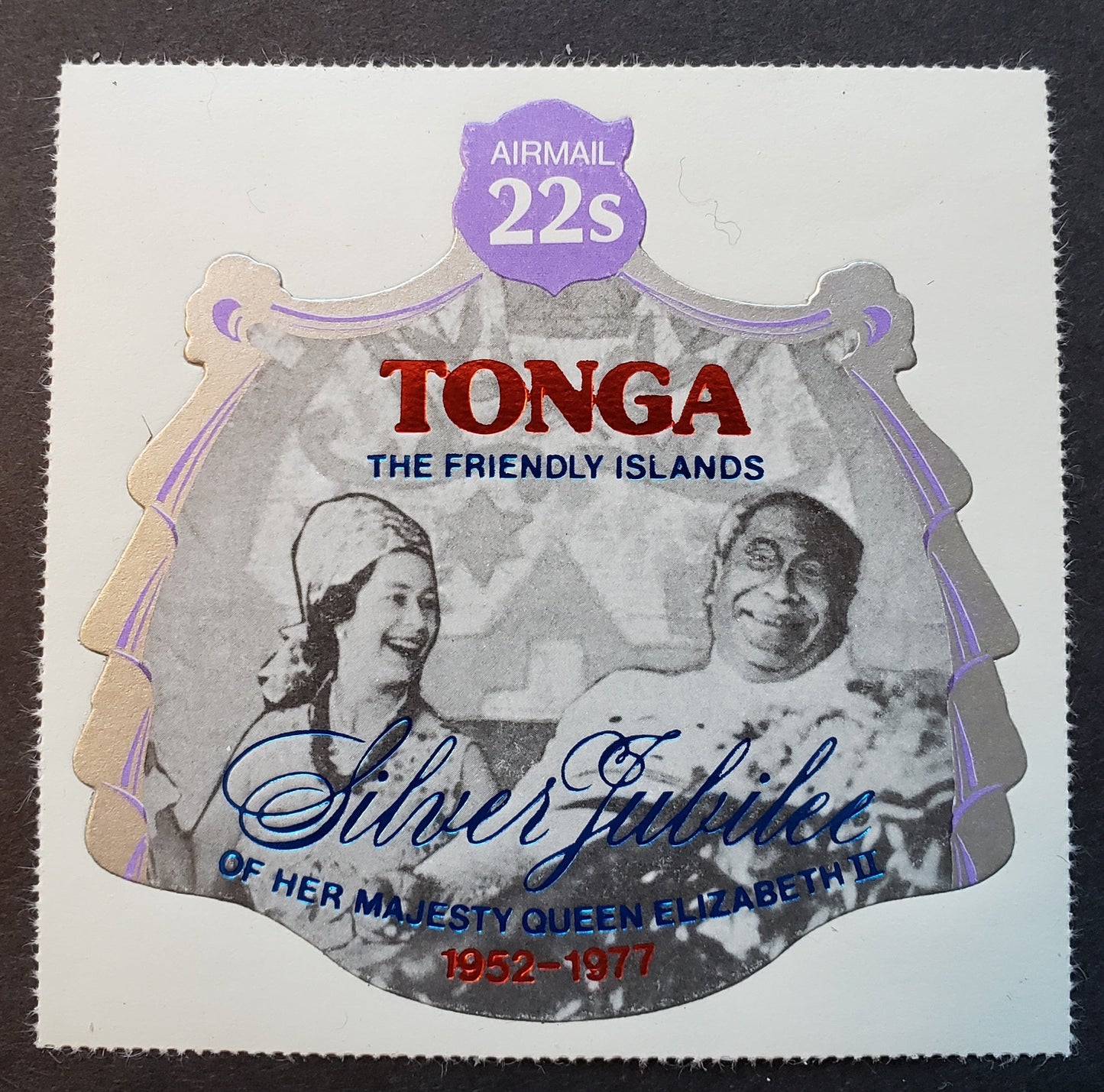 Lot 98 Tonga SC#C211 1977 Elizabeth II And Taufa'ahau IV Issue, A VFNH Single, Click on Listing to See ALL Pictures, 2017 Scott Cat. $22.5