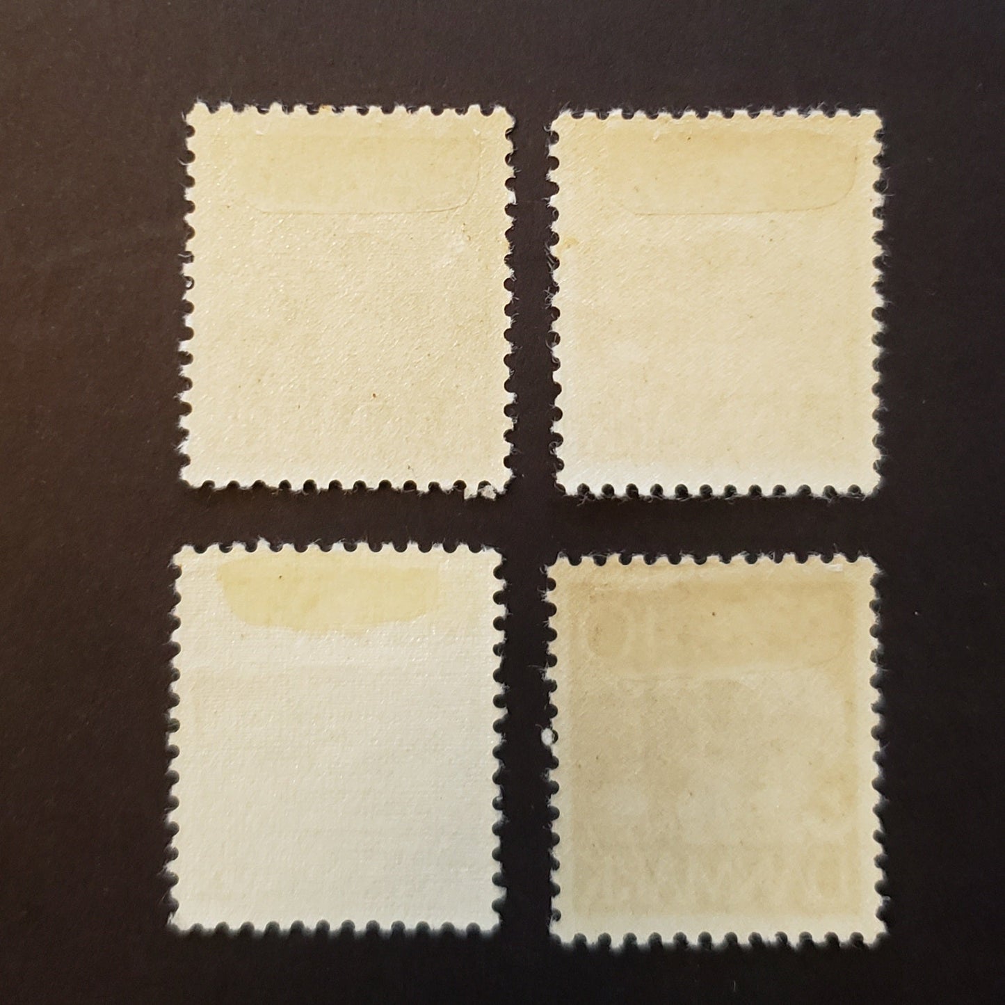 Lot 34 Denmark SC#232/238 1933-1934 Caravel Type 1 Issue, 4 VFOG Singles, Click on Listing to See ALL Pictures, 2017 Scott Cat. $24.25