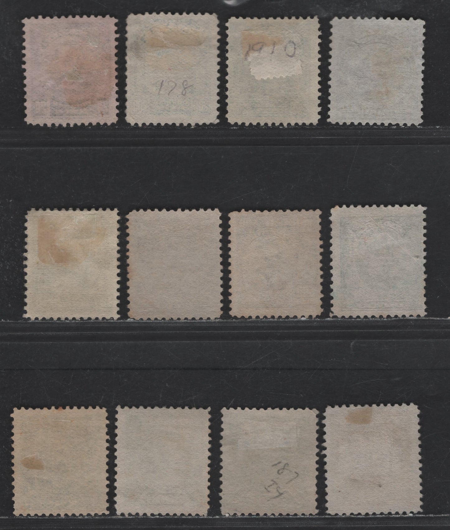 Lot 42 Brazil SC#174/193 1906-1916 Famous Brazilians - Baron of Rio Branco Issues, 12 Fine & Very Fine Unused Singles, Click on Listing to See ALL Pictures, Estimated Value $48