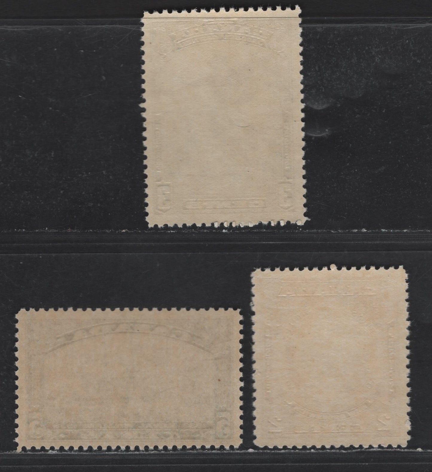 Canada #204, 208,210 2c-5c Red Brown - Steel Blue Royal William - NB Seal, 1933-1934 Royal William & 150th Anniversary of Founding Of NB Issues, 3 VFNH Singles