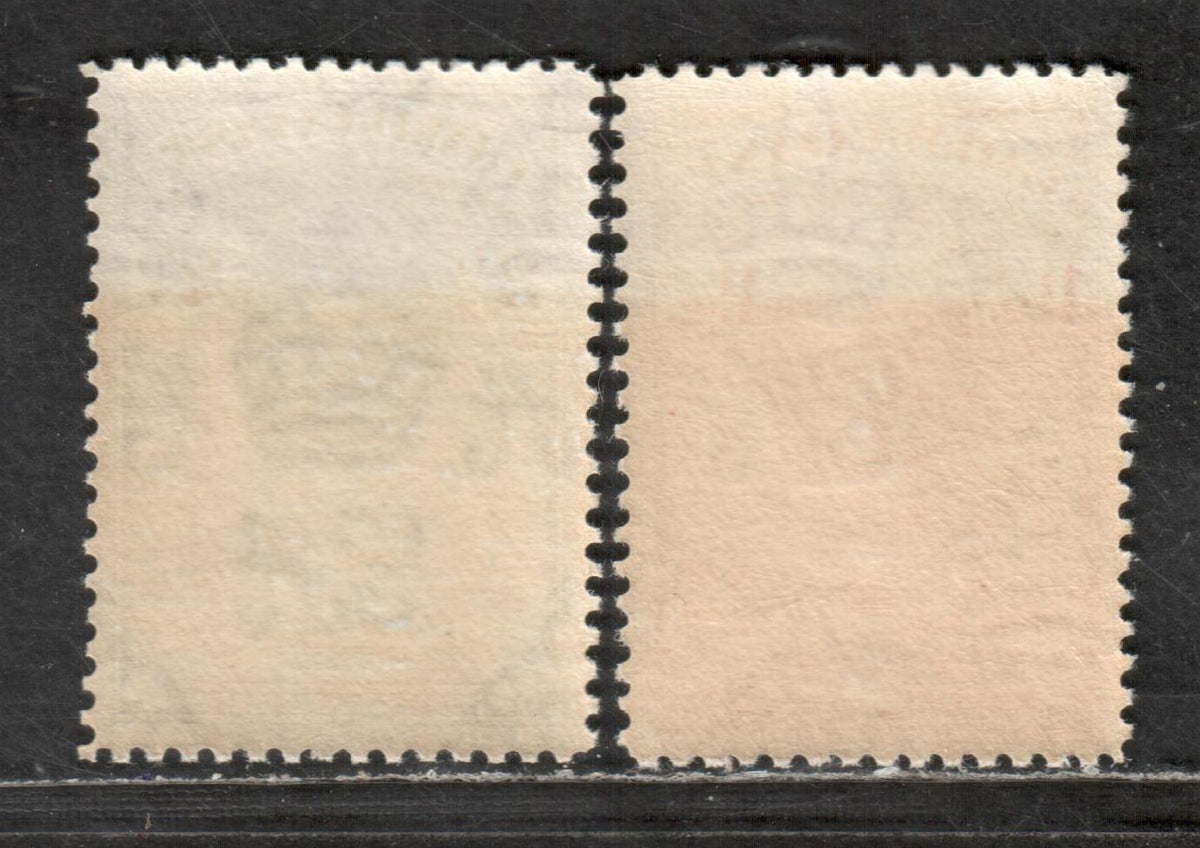 Lot 40 Gold Coast SG#122/123 1938-1941 George VI And Christiansborg Ca ...