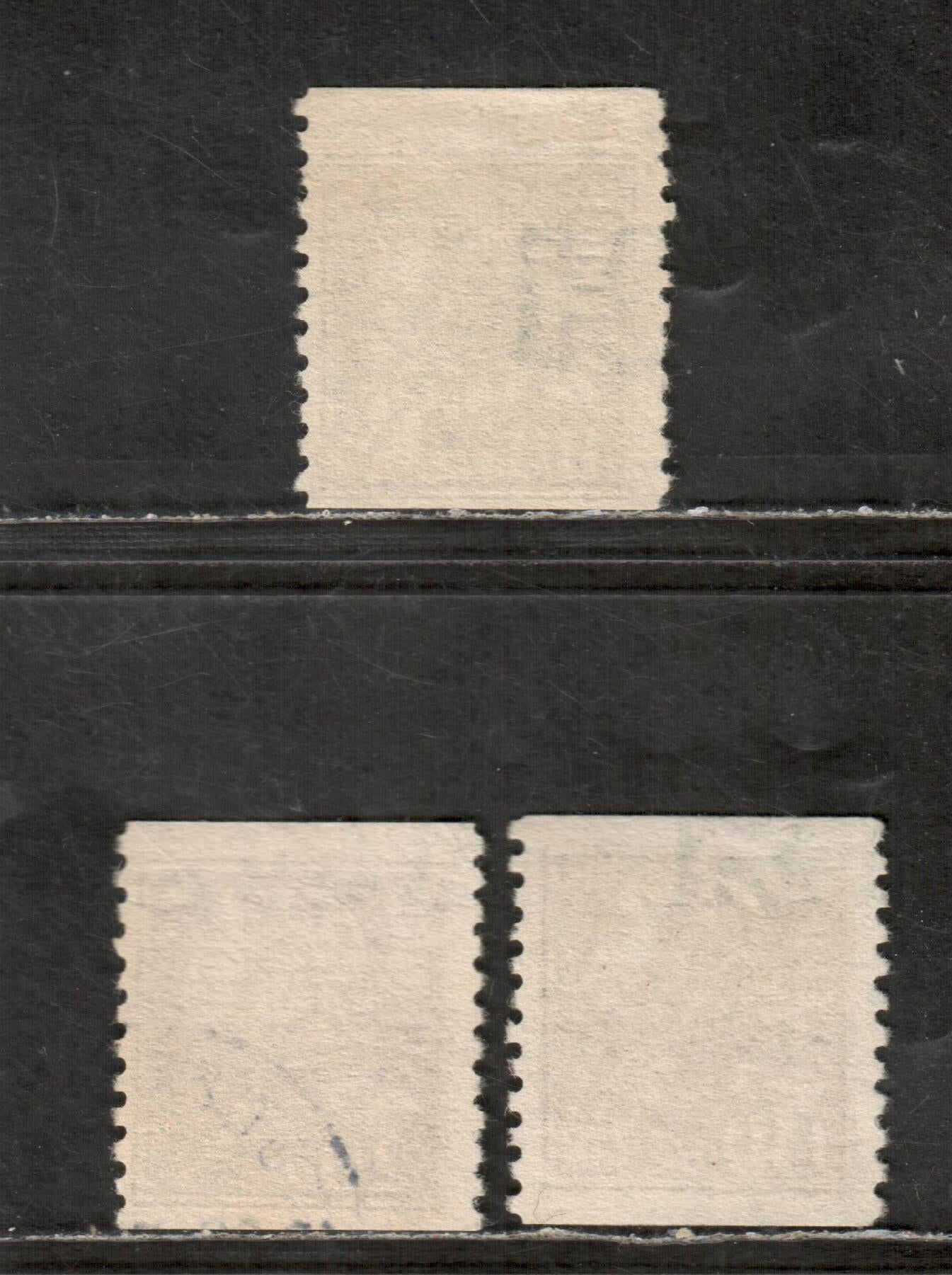 Lot 71 Sweden Facit#153bz(b),154bz,155bz SC#194/196 1921 Gustavus Vasa Issue, Watermarked With Sheet Margin Letters, 3 F/VF Used Singles, Click on Listing to See ALL Pictures, Estimated Value $115