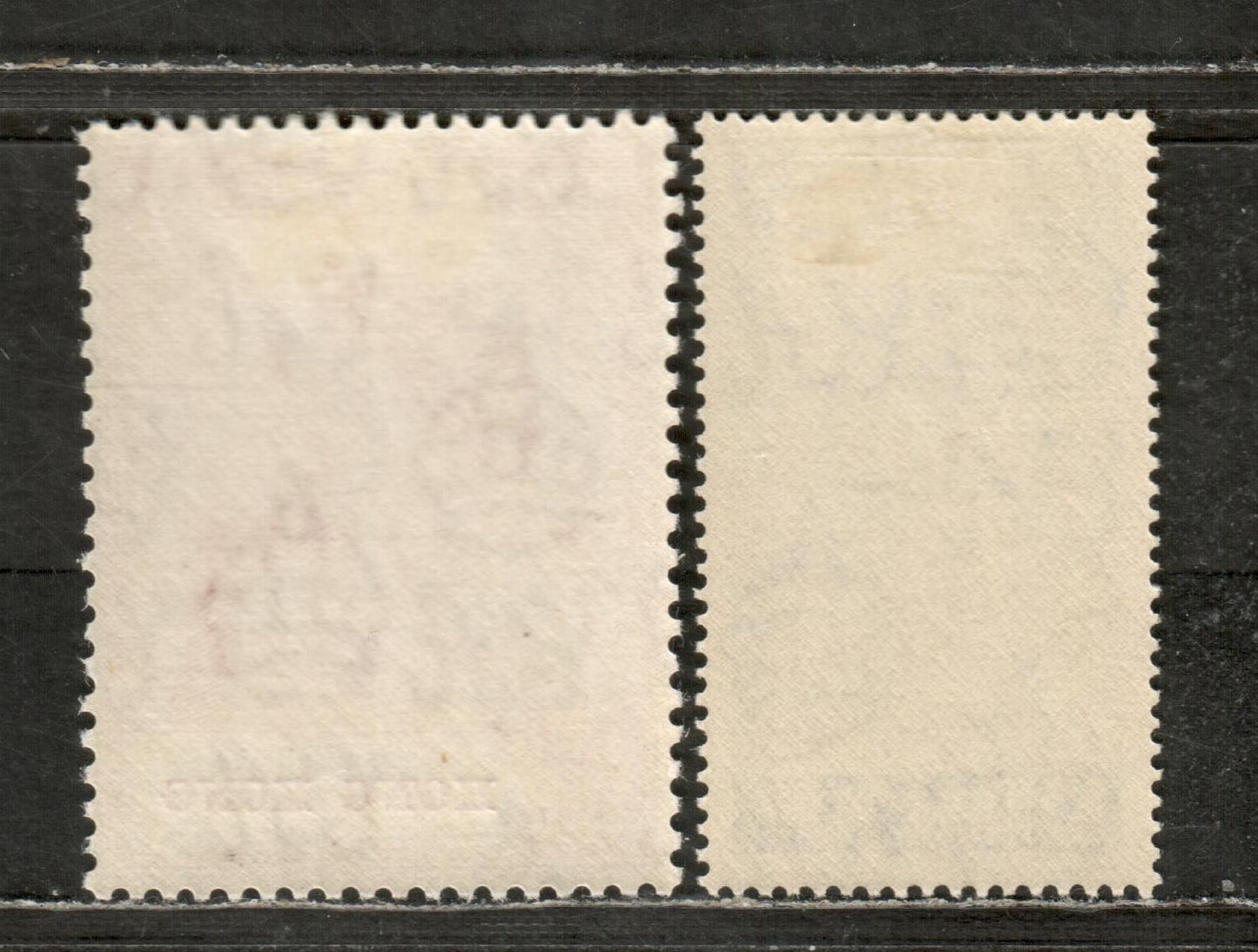 Lot 90 Hong Kong SG#171-172 10c Violet & $10 Carmine, 1948 Silver Wedding Issue, 2 VFOG Singles