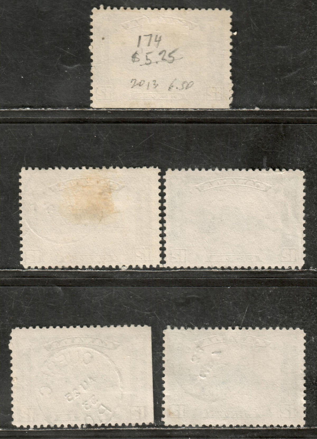 Lot 233 Canada #174 12c Quebec Citidel, 1931 King George V Arch / Leaf ...