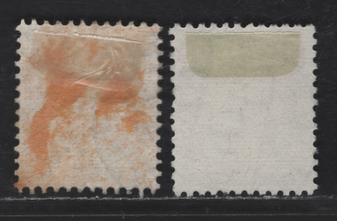 Switzerland SC#138a, 140a 40c - 60c Red Violet & Green - Brown Orange & Buff Helvetia, 1907-1925 Pictorial Issue, 3 Very Fine Used Singles, Grilled Gum, Perf 11.5,