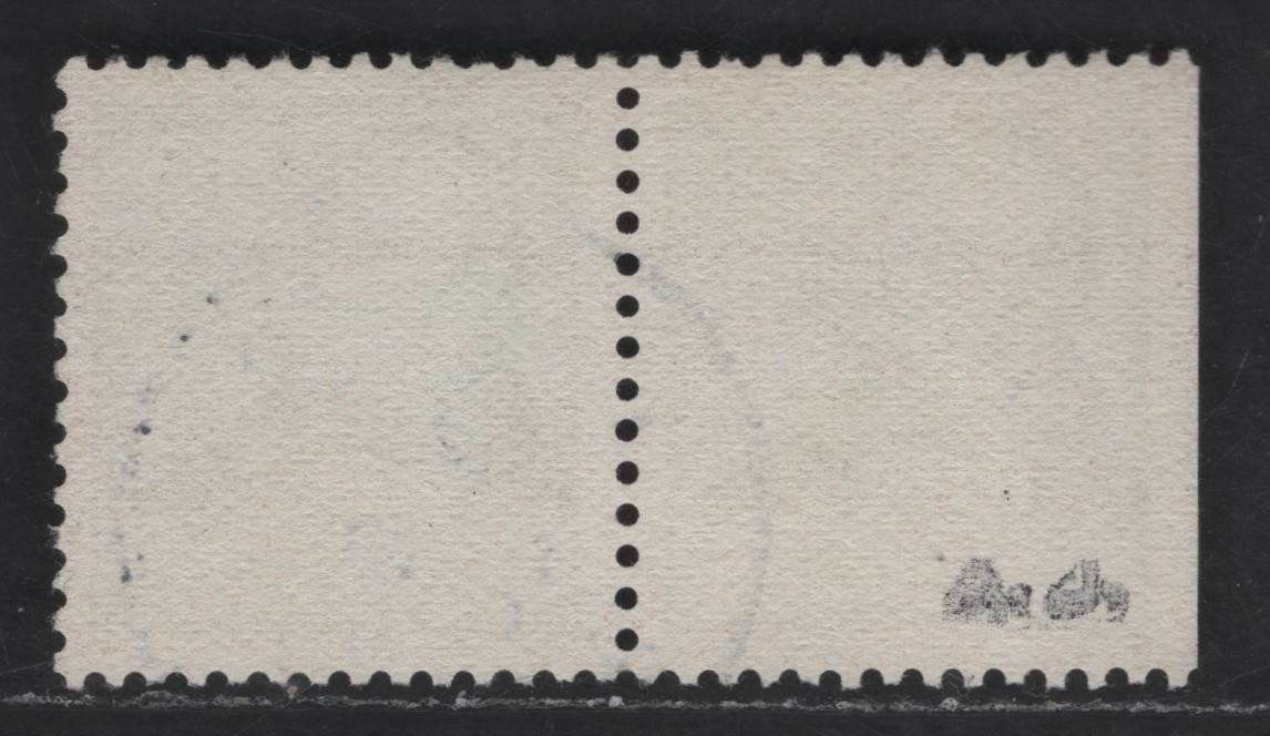 Lot 178 (C) Sweden SC#292-292a (Facit #318BC) 5o Green Per Henrik Ling, 1939 Pictorial Issue, A Very Fine Used Booklet Pair, Normal & Straight Edged Stamps