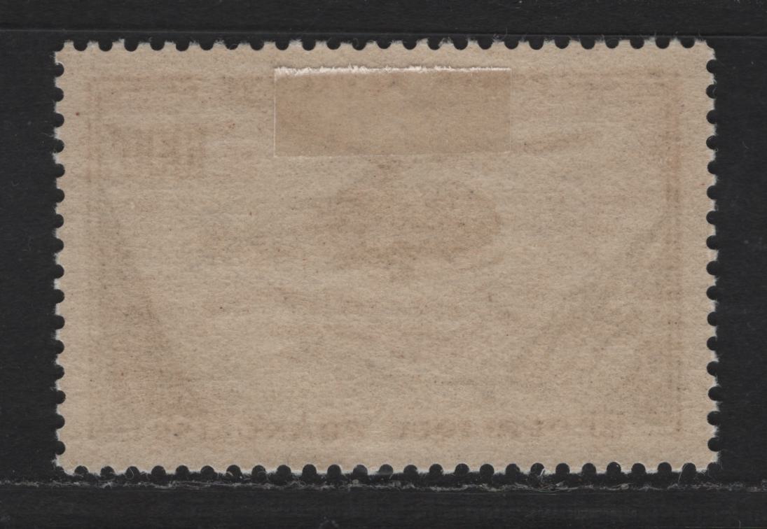 Lot 201 France SC#C36 1000fr Multicolored Caravelle, 1957-1959 Airmail Issue, A VFOG Single, Dull Fluorescent Paper