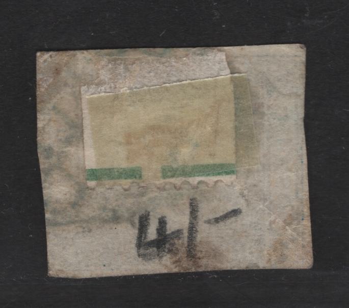 Lot 14 Argentina - Bueno Aires SC#10 1f Blue Libertu Issue, 1859 Liberty Head Issue, A Very Good Used Imperf SingleFine Impression