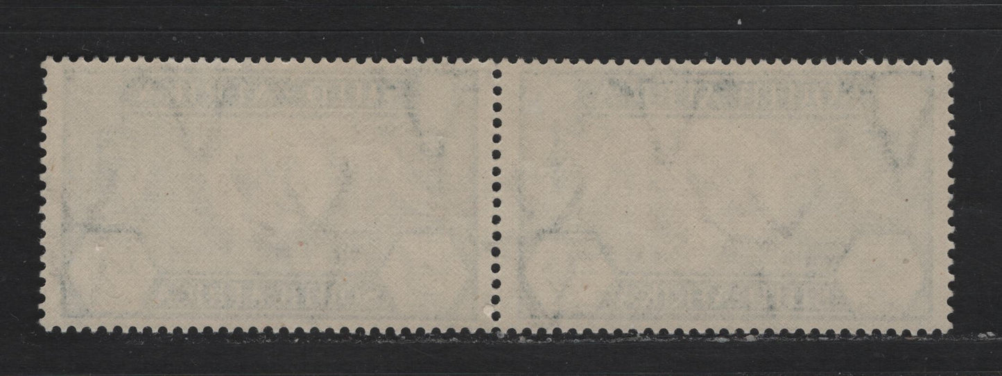 Lot 236 South Africa SC#68 1/2d Prussian Green & Black King George V, 1935 Silver Jubilee Issue, A VFNH Pair