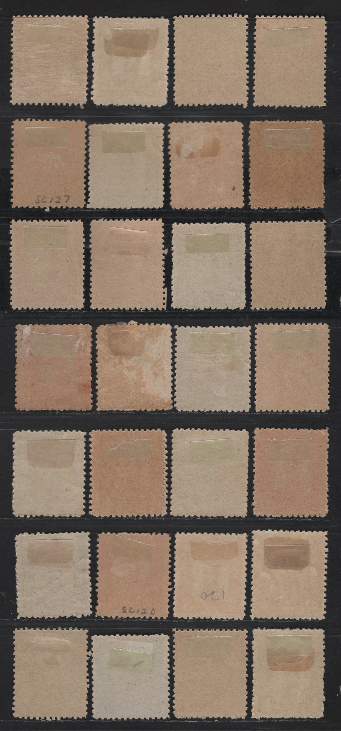 Lot 56 Colombia - Antioqua SC#117-127 1/2c - 2p Greenish Blue - Olive Gray General Jose Maria Cordoba, 1899 Cordoba Issue, 29 Fine/Very Fine Unused Singles