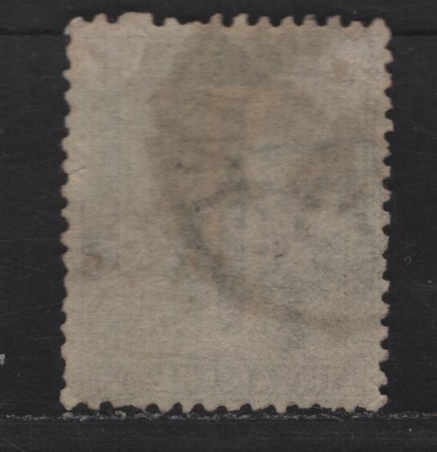 Lot 163 Italy SC#24 1c Gray Green Victor Emmanuel II & Numeral, 1863-1877 Victor Emmanuel II & Numeral Issue, A Fine Used Single, Inverted Crown Wmk, Thin Printing