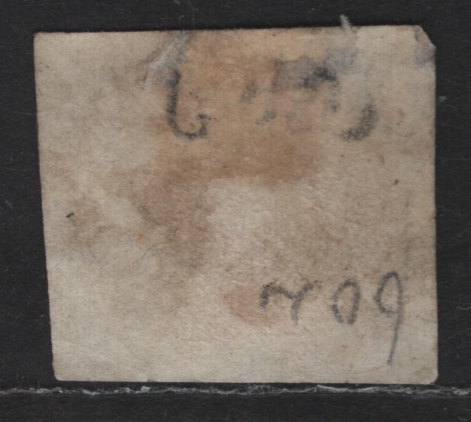 Lot 186 Italy SC#J1a 10c Orange Numeral, 1863 Postage Due, A Very Good Unused Single, No Gum, Some Soiling & Small Thins