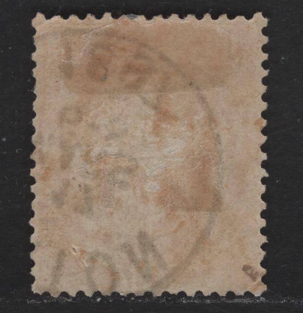 Lot 28 Belgium SC#72 50c Bistre Leopold II, 1893-1900 Leopold II Sunday Labels Issue, A Fine Used Single