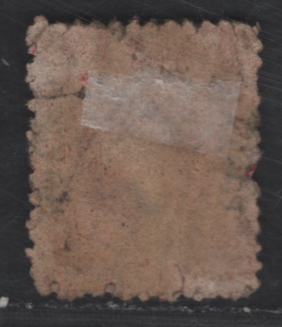 Lot 295 Natal SC#45 1d Rose Red Chalon Head, 1874 Chalon Heads Overprinted Issue, A Good Used Single, Tear at E of Ore