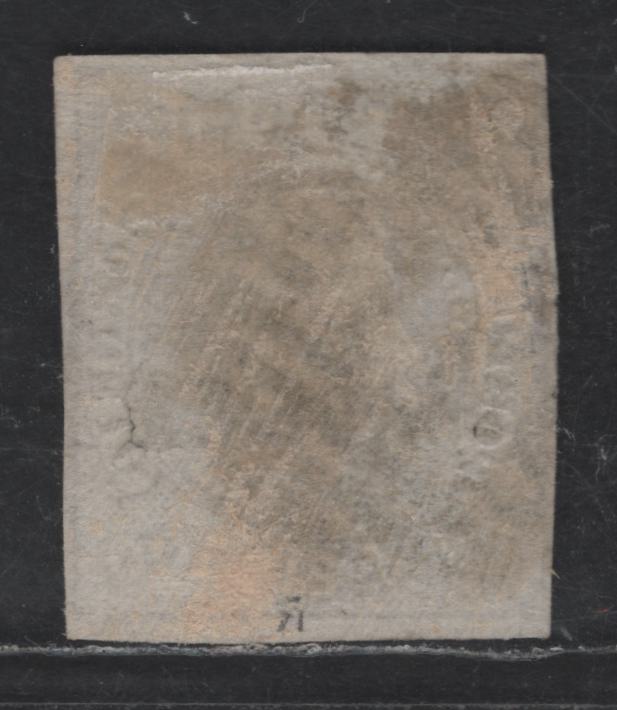 Lot 159 Madiera SC#5 100r Lilac King Luiz, 1868 King Luiz Embossed Sideface Issue, A Very Good Used Imperf Single