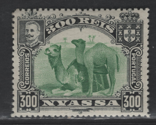 Lot 234 Nyassa SC#38 300r Black & Yellow Camel, 1901 Pictorial Issue, A VFNH Single, Perf 14.25x14