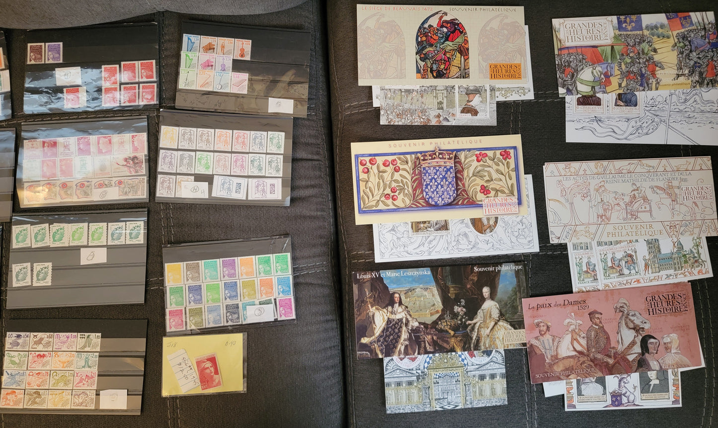 Comprehensive & Specialized Collection of VFNH French Definitives From 1940's to 2010's