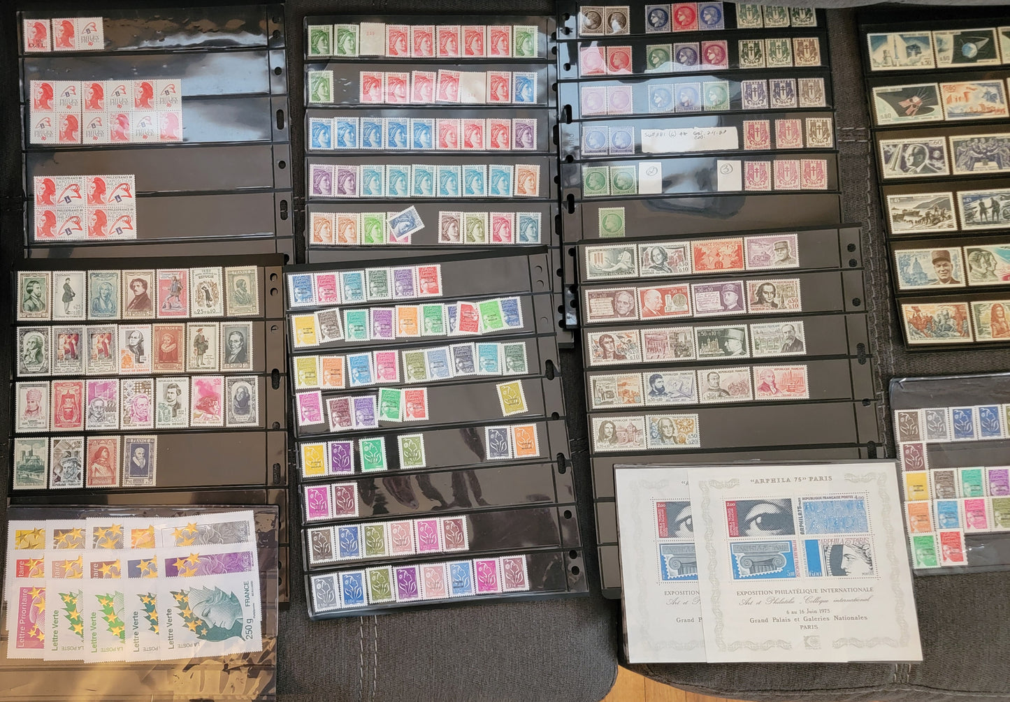 Comprehensive & Specialized Collection of VFNH French Definitives From 1940's to 2010's