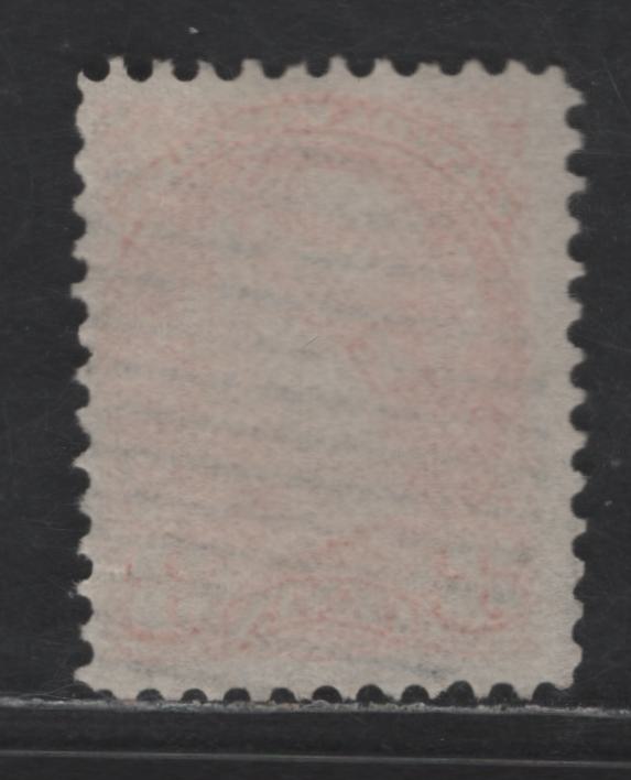 Lot 431 Canada SC#37iii 3c Bright Reddish Orange Queen Victoria, 1870-1893 Small Queen Issue, A Fine Used Single, Mid Montreal Printing, Left Column, Paper MM-W, No Pos. Dot, Perf 11.75x12