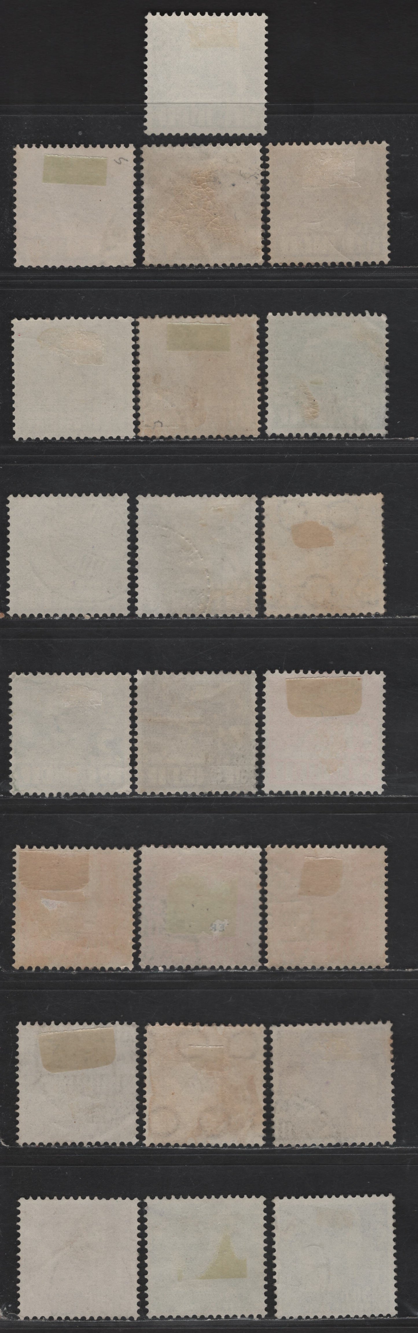 Lot 236 Netherlands Indies SC#164-178 1c - 30c Lilac Gray Pictorials, 1933-1937 Photogravure Pictorial Issue, 22 Very Fine Used Singles, Perfs 11.5x12.5, Shade Variations