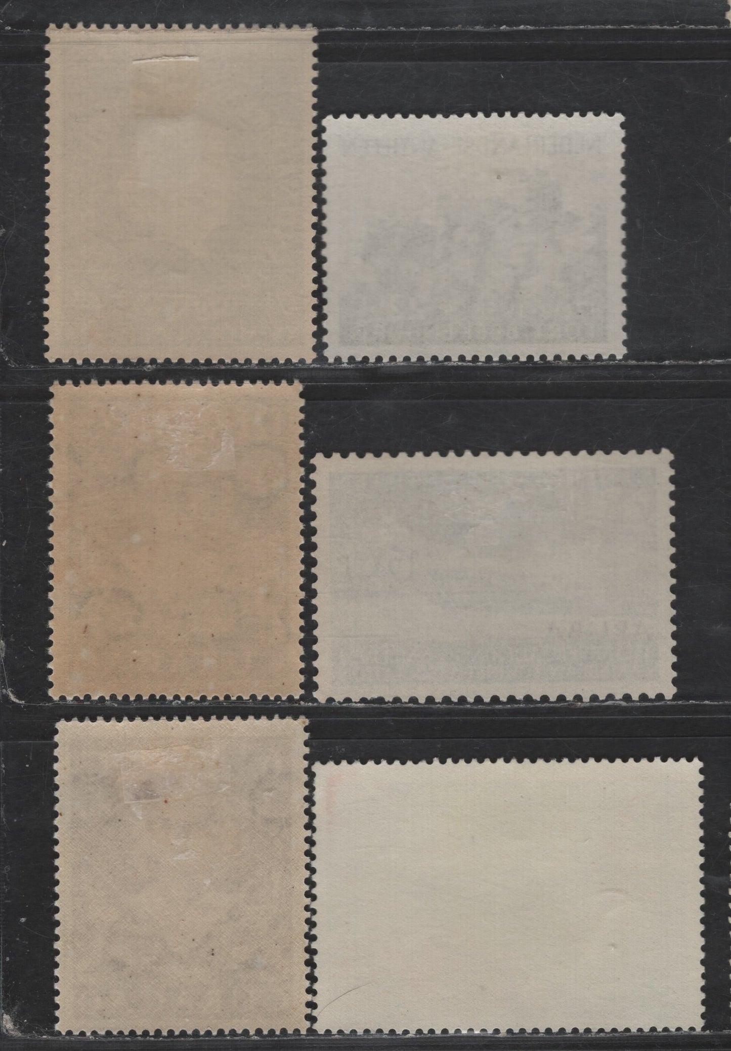 Netherlands Antilles SC#201-202, 230-232, 273 6c - 20c Red Brown - Blue, Red, Green & Black Queen Wilhelmina - US Brig, 1961 Queen Wilhelmina - 185th Anniv of 1st Salute from Foreign Power to US Flag Issues, 6 F/VFOG Singles