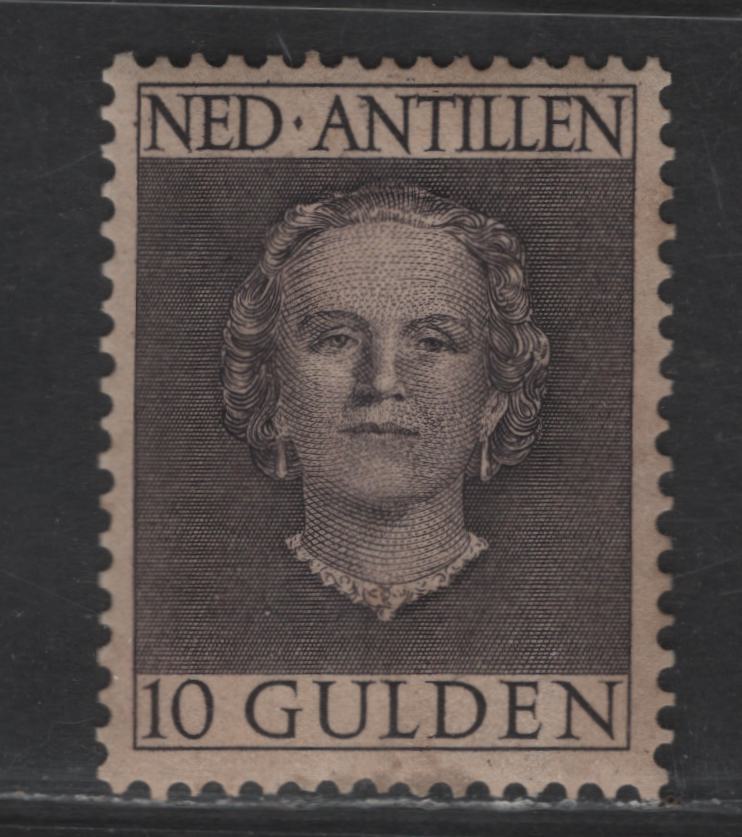 Lot 347 Netherlands Antilles SC#229 10g Violet Brown Queen Juliana, 1950-1979 Queen Juliana Issue, A FOG Single