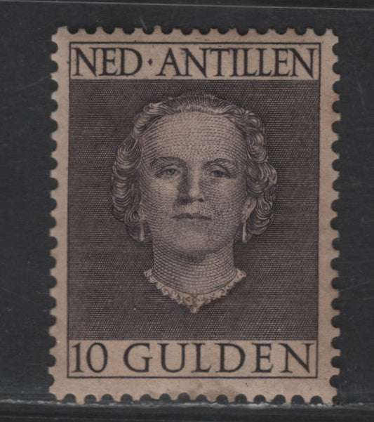 Lot 347 Netherlands Antilles SC#229 10g Violet Brown Queen Juliana, 1950-1979 Queen Juliana Issue, A FOG Single