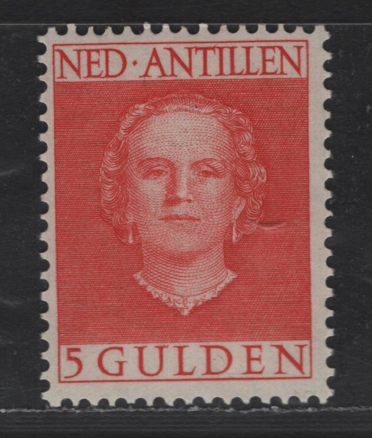 Lot 353 Netherlands Antilles SC#228 5g Rose Red Queen Juliana, 1950-1979 Queen Juliana Issue, A FOG Single