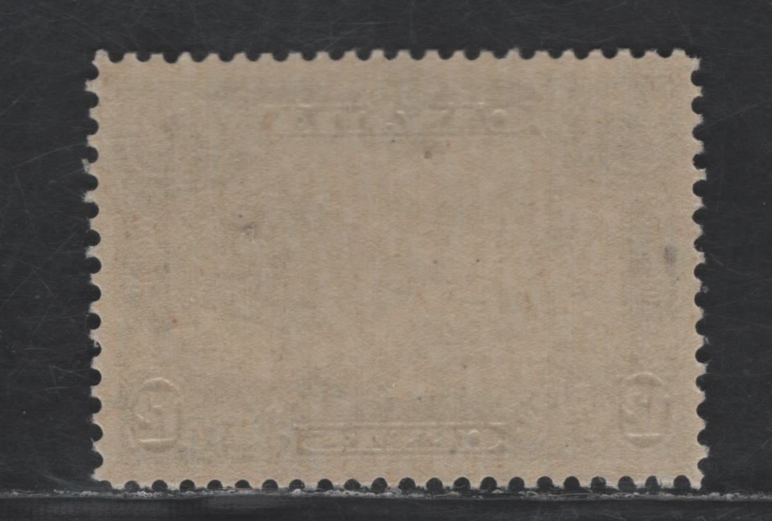 Lot 114 Canada SC#156 12c Slate Gray Quebec Bridge, 1928-1929 Scroll Issue, A VFNH Single, Streaky Gum