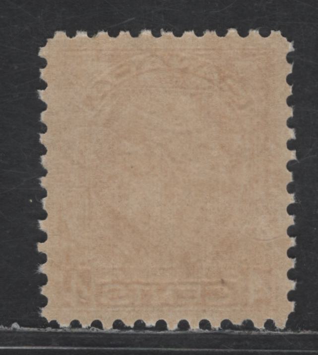 Lot 139 Canada SC#198 4c Yellow Ochre King George V, 1932 Medallion Issue, A VFOG Single, Creamy Semi Glossy Gum