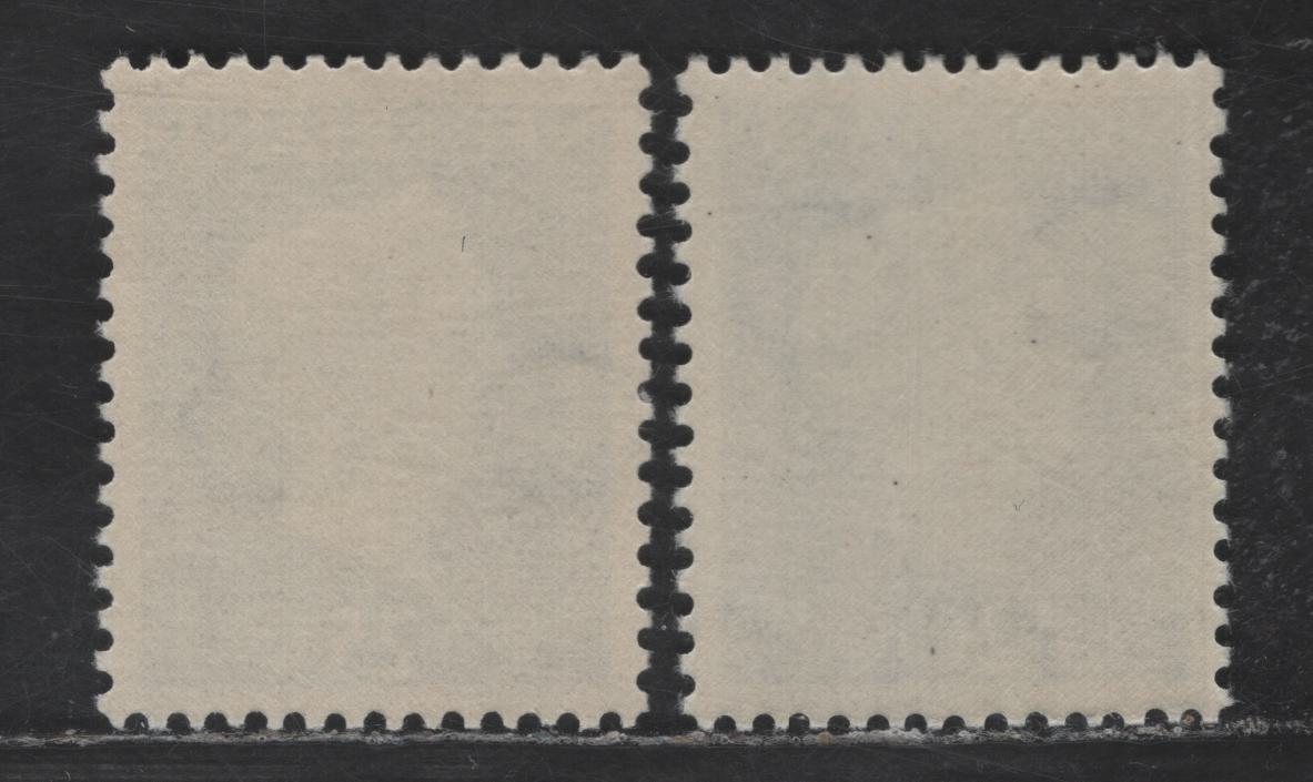 Lot 263 Netherlands SC#292, 294 20c -25c Dark Blue - Ultramarine Queen Wilhelmina, 1947-1948 Queen Wilhelmina Issue, 2 VFNH Singles