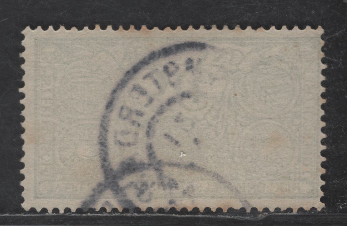 Lot 285 Netherlands SC#B2 3c+3c Pale Olive Green Symbolic Design For Combating Tuberculosis, 1906 Semi Postal Issue, A Fine Used Single