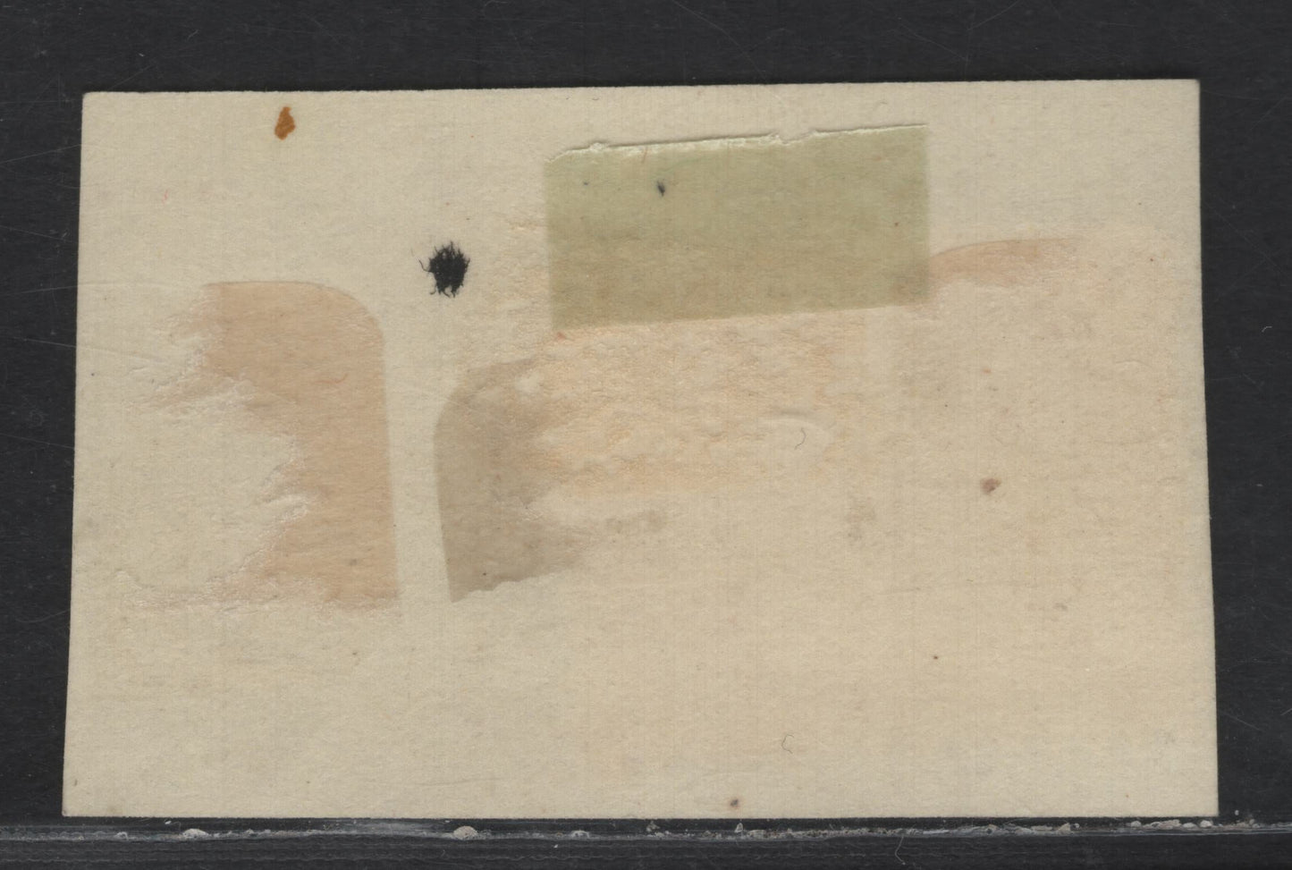 Lot 29 Canada SC#15ii 5c Orange Red Beaver, 1859-1864 First Cents Issue, A Fine Used On Piece Single, Perf 12