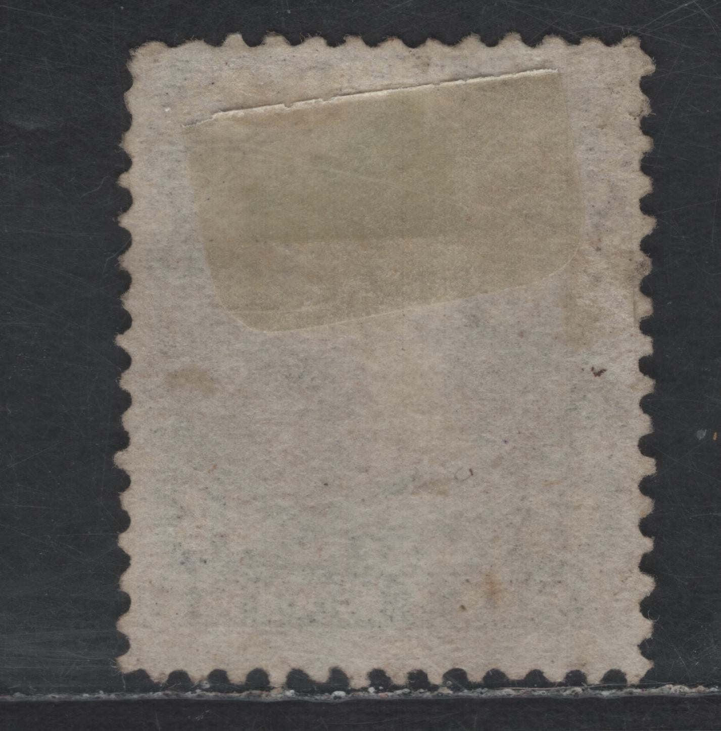 Lot 39 Canada SC#27 6c Dark Brown - Deep Red Queen Victoria, 1868-1876 Large Queen Issue, A Fine Used Single, Plate 1 Printing, Paper FO-M