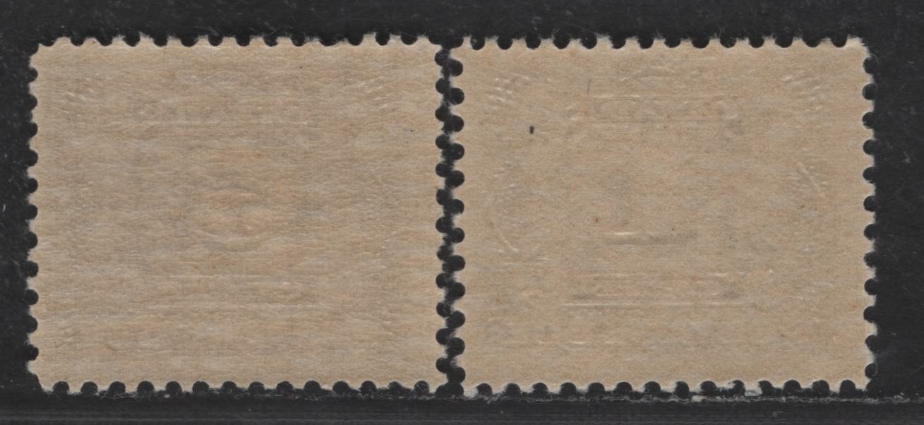 Lot 91 Canada SC#J1c, J4c 1c & 5c Deep Rose Lilac Numeral, 1906-1928 First Postage Due Issue, 2 FNH Singles, Dry Printings - 1928