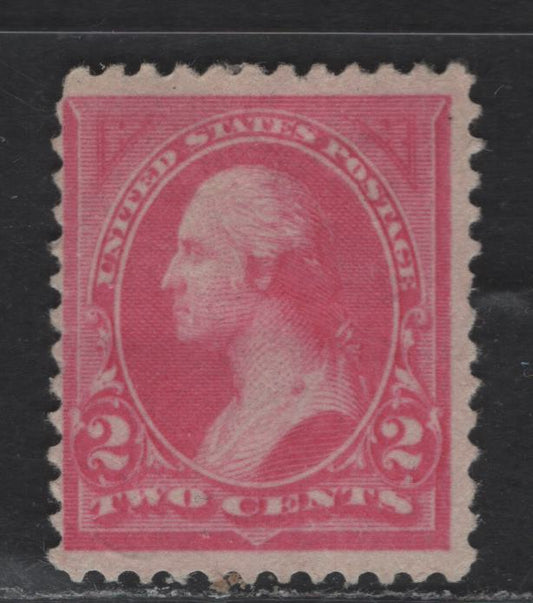 Lot 219 United States Of America SC#248 2c Pink George Washington, 1894 Unwatermarked First Bureau Banknote Issue, A Fine unused Single Type 1