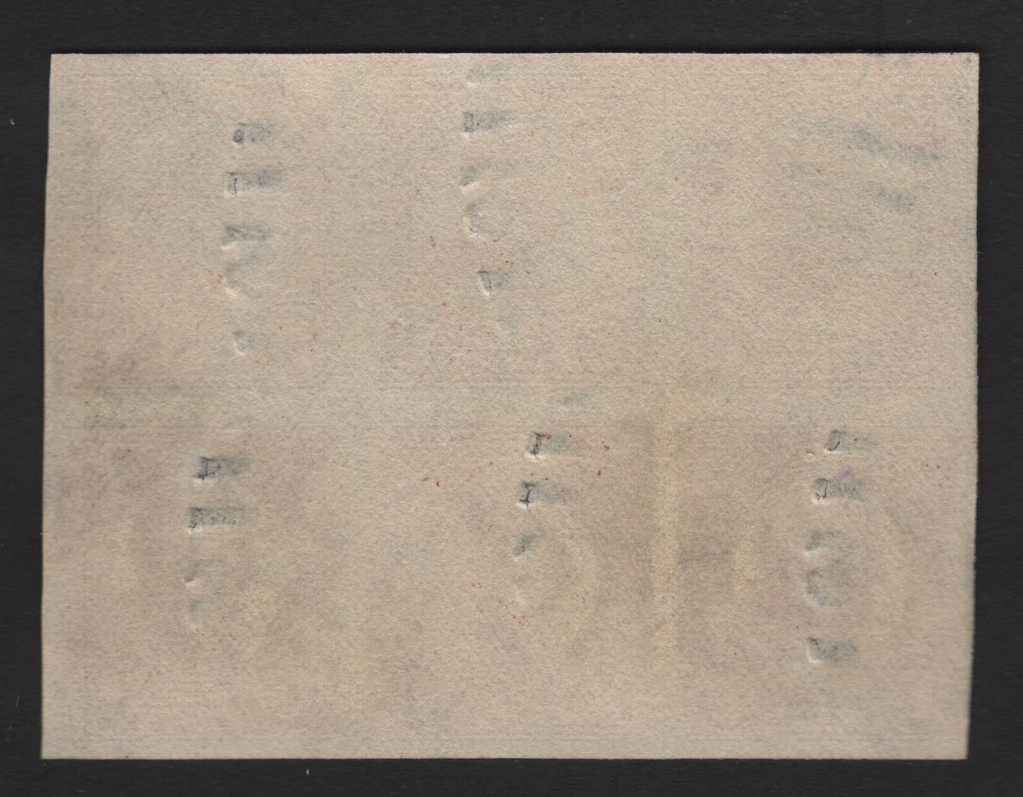 Lot 456 United States SC#576 1.5c Yellow Brown Harding, 1923-1925 Presidents Issue, A Very Fine Used Imperf Block Of 6, Unwatermarked