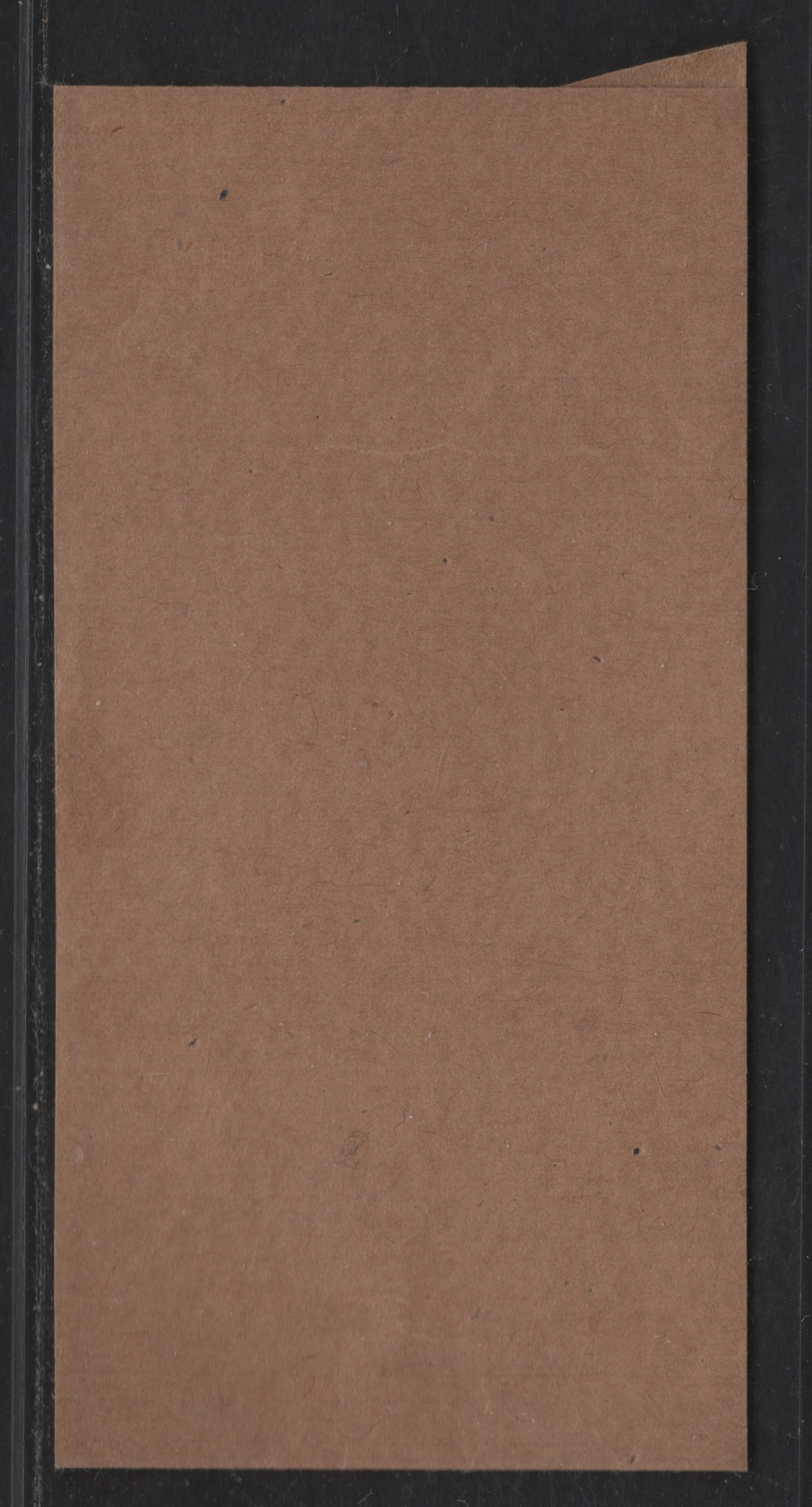 Lot 98 United States SC#W427 1c Green Franklin, 1915-1932 Heads Issue,  Very Fine Unused Single, Wrapper on Brown Glazed Paper