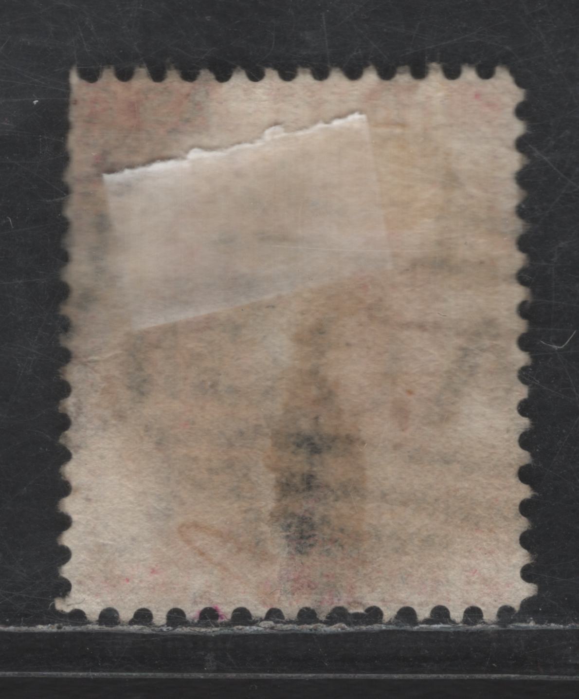 Lot 1 Bahamas SG#35 4d Bright Rose Queen Victoria, 1863-1877 Queen Victoria Chelon Heads Issue, A Fine Used Single, Crown CC Wmk, Perf 14