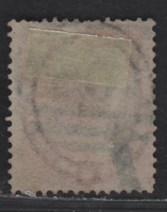 Lot 120 Great Britain SG#66a 4d Rose Queen Victoria, 1855-1857 Queen Victoria Issue, A Very Good Used Single, Large Garter Wmk, White Paper, Heavyish Cancel, Some Rubbing