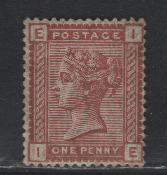 Lot 124 (C) Great Britain SG#166 1d Venetian Red Queen Victoria, 1880-1881 Issue, A VFOG Single