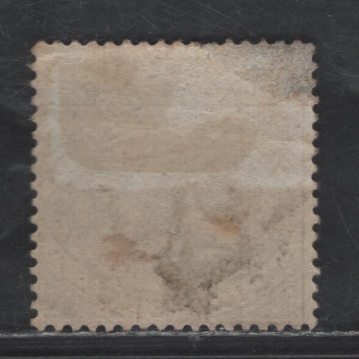 Lot 258 Tasmania SG#F28 6d Mauve Duck-billed Platypus, 1880 Postal Fiscal Issue, A Good Part OG Single, Not Particularly Fresh, Some Light Thinning