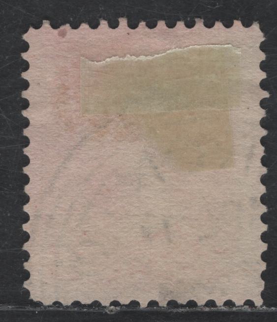 Lot 288 Canada #41var 3c Vermillion Queen Victoria, 1888-1897 Small Queen Issue, A Very Fine Used Single, Mid Second Ottawa Printing, Paper 2O-I, It Is Thought That This Paper Appears In 1894-1895