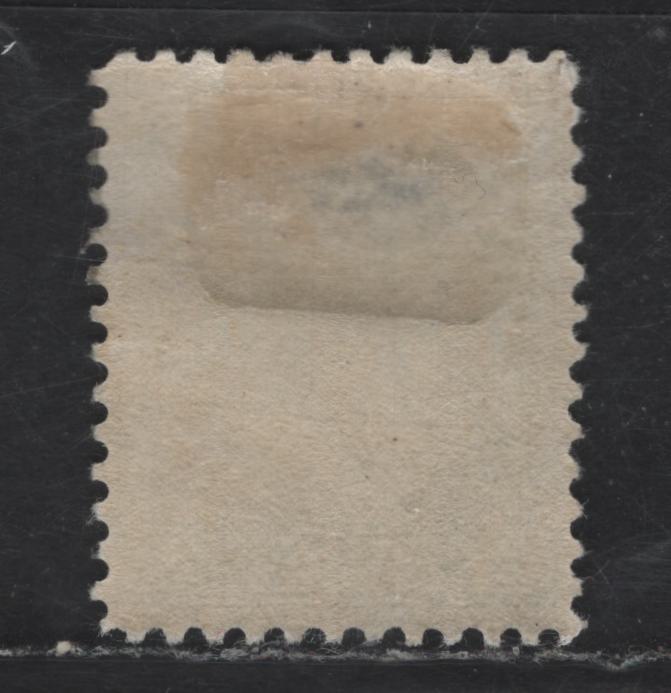 Lot 327 Canada #111 5c Blue King George V, 1911-1928 Admiral Issue, A FOG Single, Normal Frameline