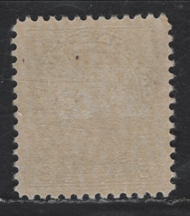 Lot 347 Canada #115 8c Deep Bright Blue King George V, 1911-1928 Admiral Issue, A VFOG Single, Dry Printing, Redrawn Frameline, Streaky Gum