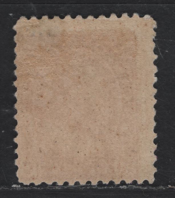 Lot 349 Canada #116a 10c Grayish Plum King George V, 1911-1928 Admiral Issue, A FOG Single, Normal Frameline