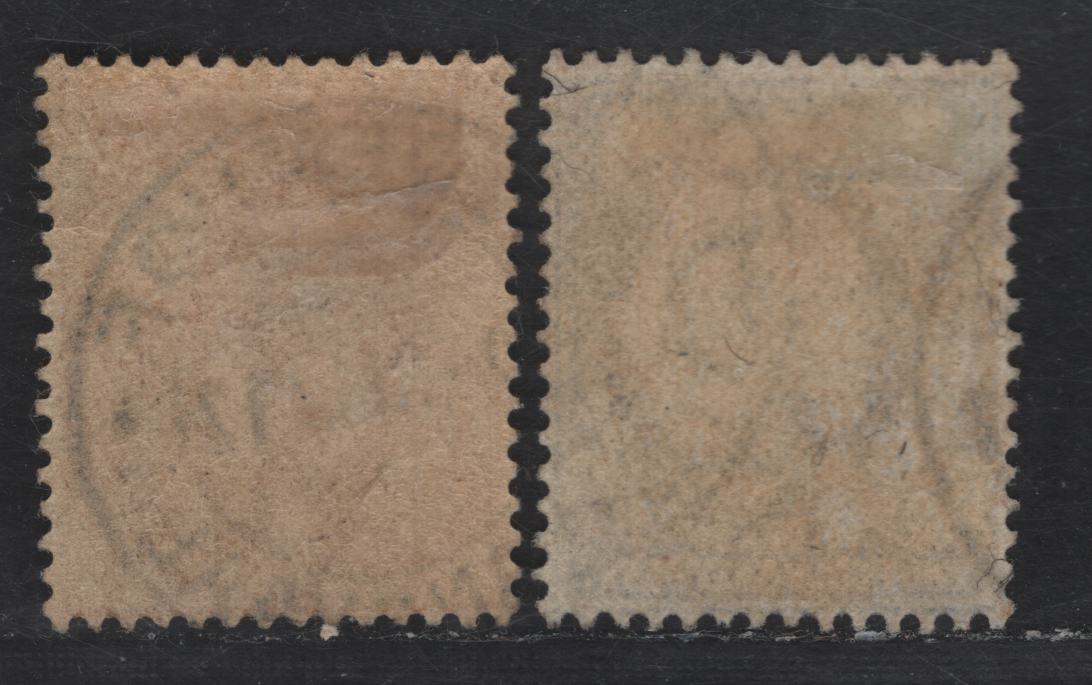 Lot 146 Cape Of Good Hope SG#73, 77 25d - 5/- Ultramarine - Brown Orange King Edward VII, 1902-1904 King Edward VII Issue, 2 VFOG Singles