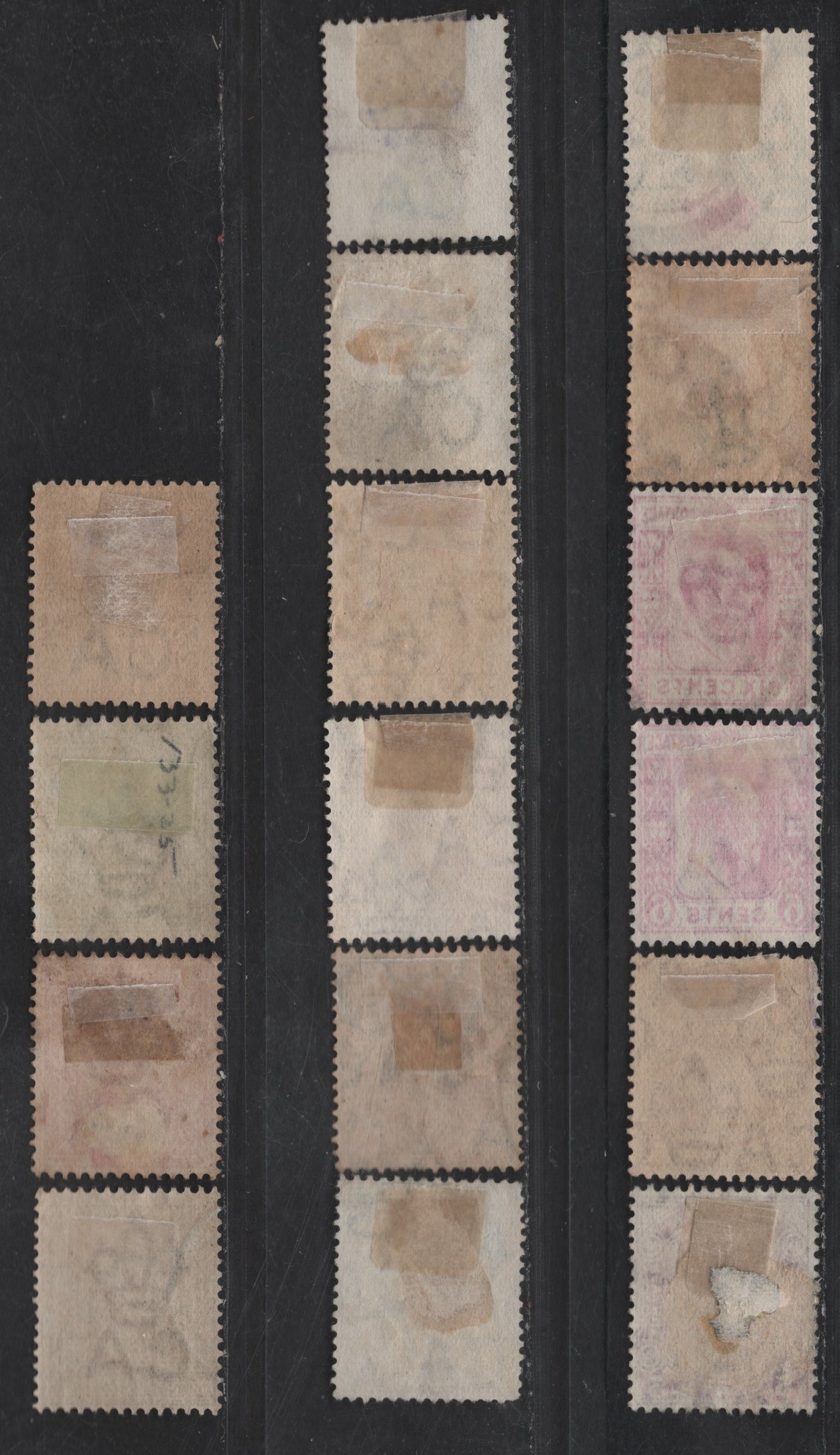 Lot 160 Ceylon SG#198/294 25c - 10c yellow Brown - Sage Green & Maroon Queen Victoria - King Edward VII, 1886-1911 Queen Victoria & King Edward VII Keyplate Issues, 14 Very Good/Fine/Very Fine Used Singles