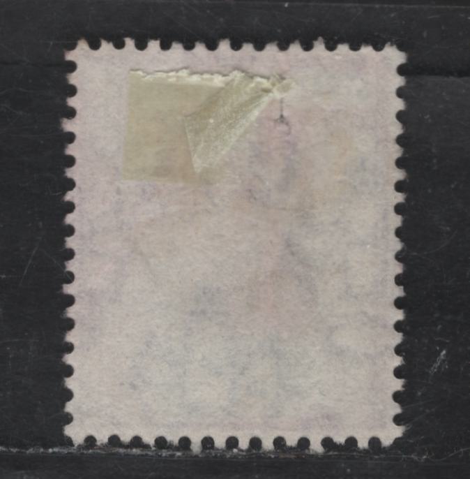 Lot 246 Straits Settlements SG#137 $2 Dull Purple & Black King Edward VII, 1904-1910 Kign Edward VII Keyplates, A Very Fine Used Single, Multiple Crown CA Wmk, Revenue Cancel